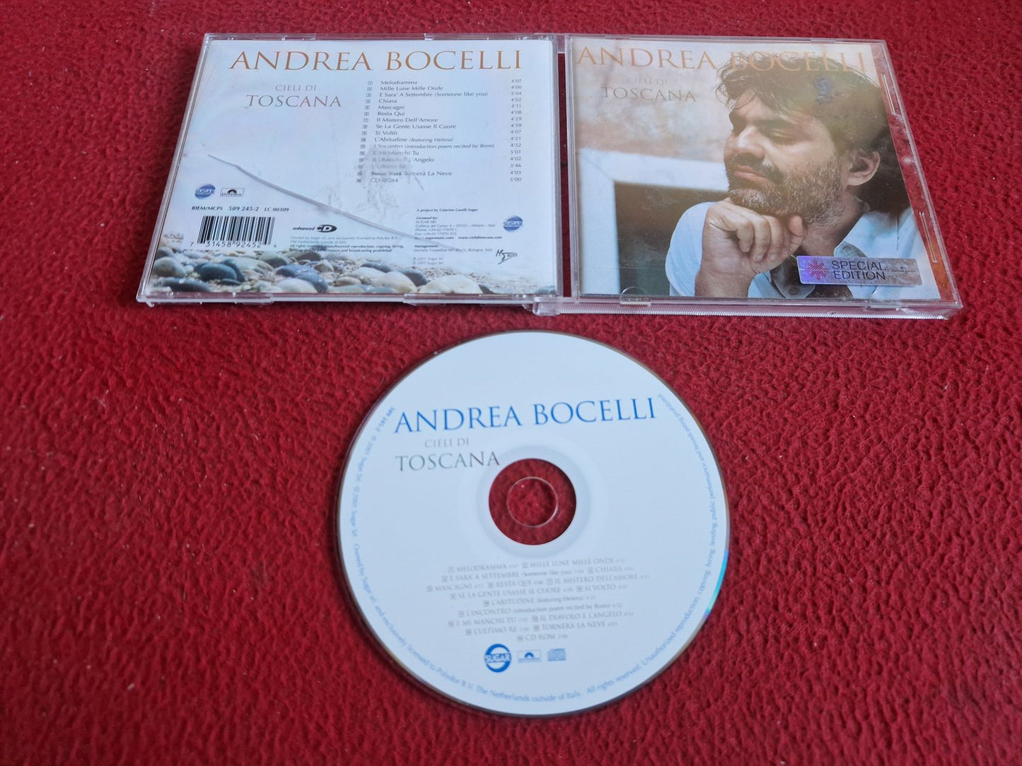 ANDREA BOCELLI CIELI DI TOSCANA CD