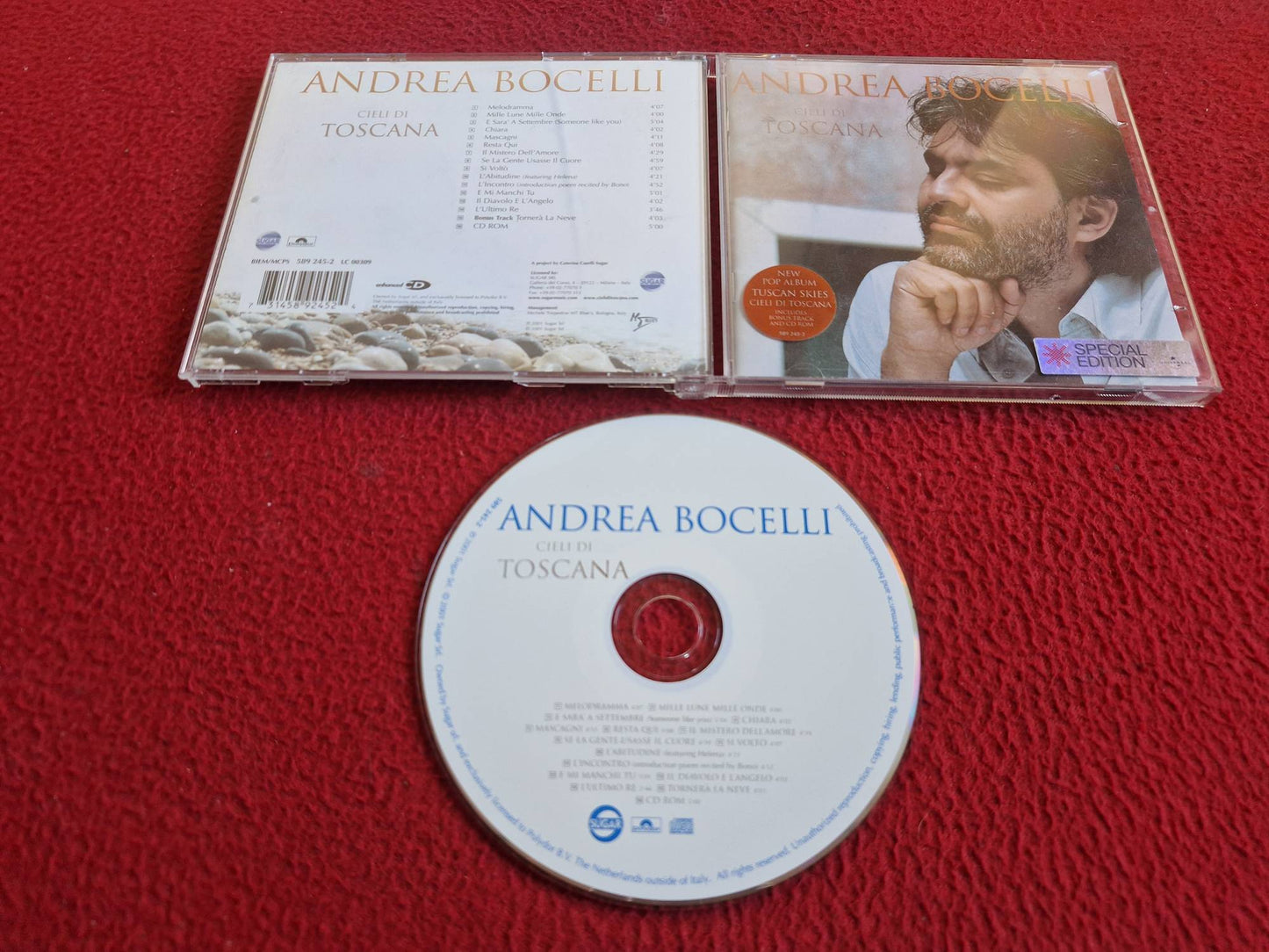 ANDREA BOCELLI CIELI DI TOSCANA CD