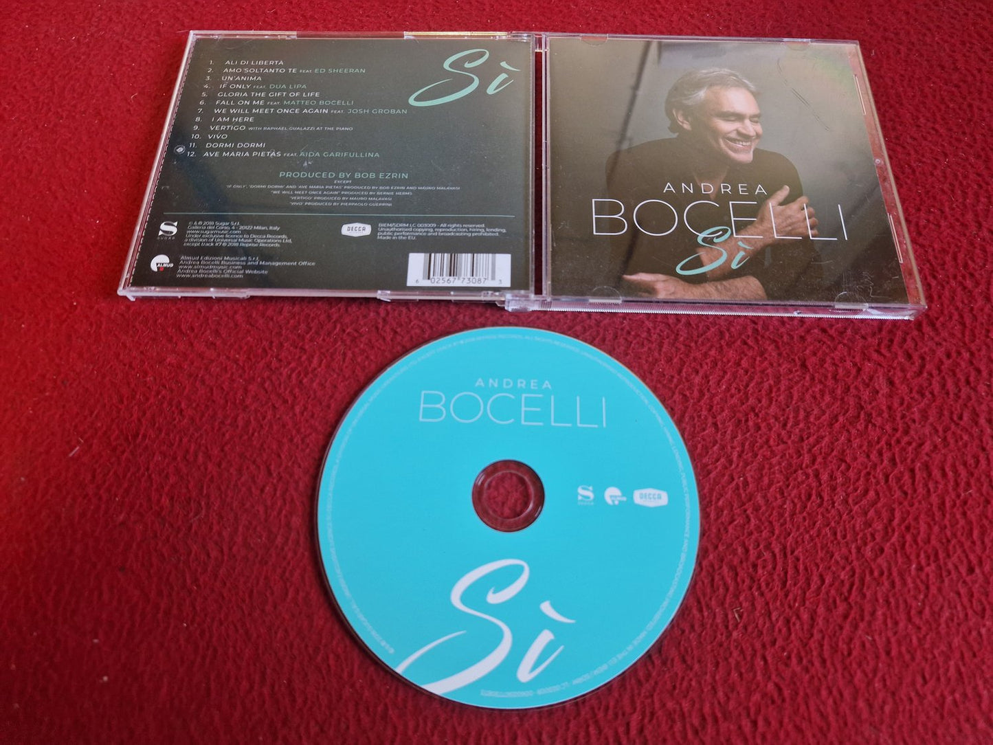 ANDREA BOCELLI SI CD