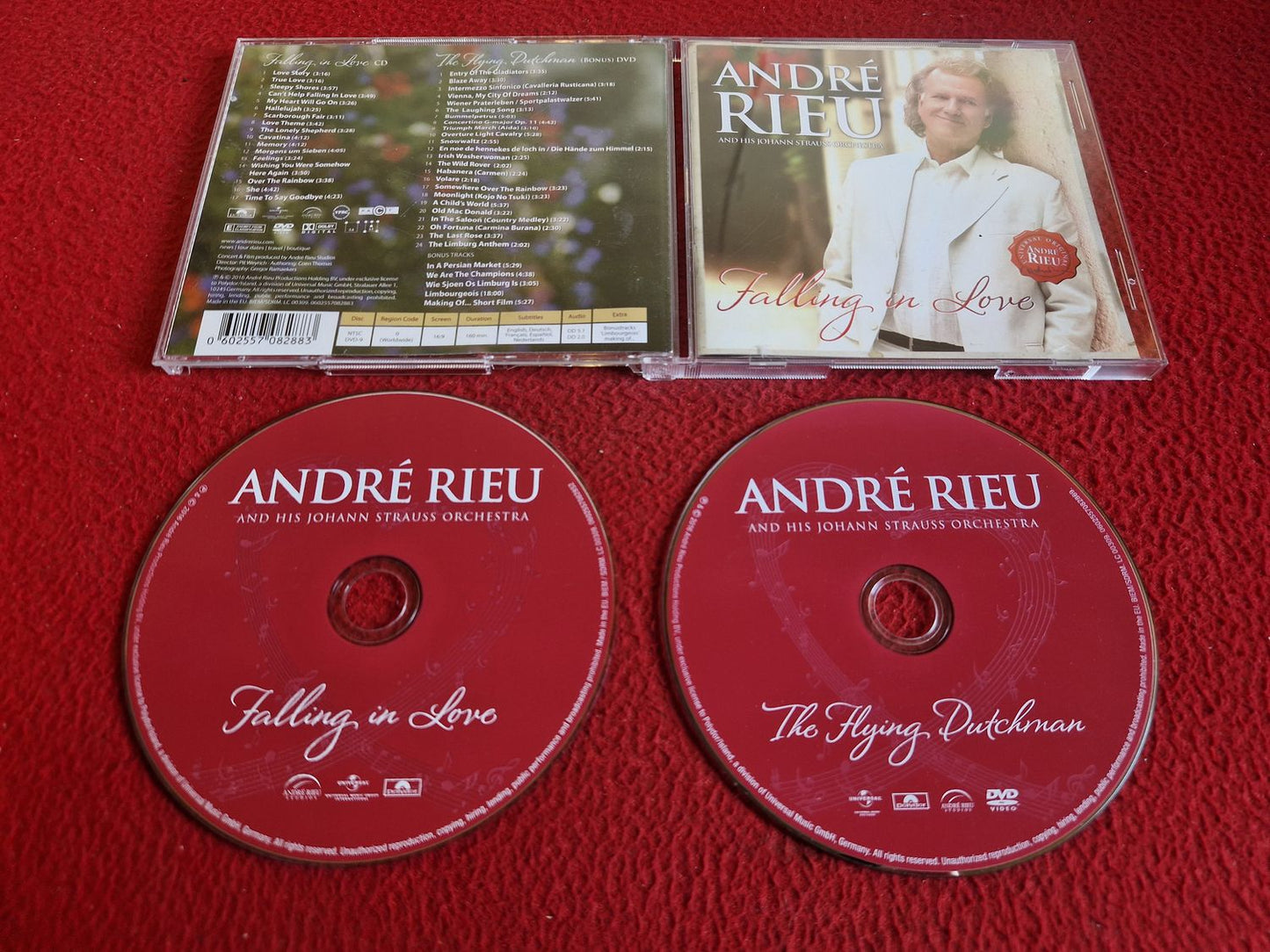 ANDRE RIEU FALLING IN LOVE CD / THE FLYING DUTCHMAN DVD