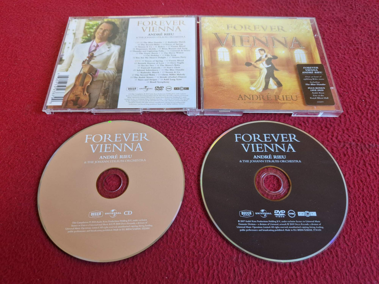 ANDRE RIEU FOREVER VIENNA CD