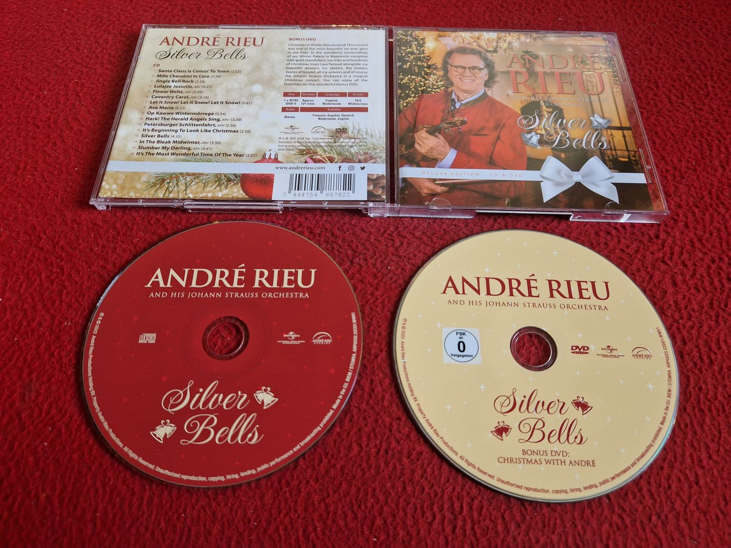 ANDRE RIEU SILVER BELLS CD / DVD