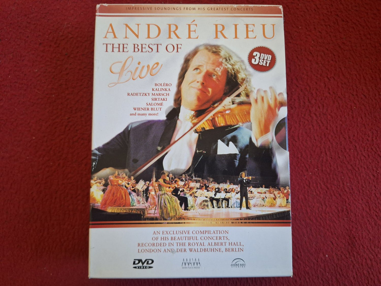 ANDRE RIEU THE BEST OF LIVE BOX DVD