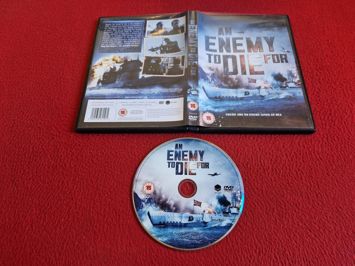 AN ENEMY TO DIE FOR DVD