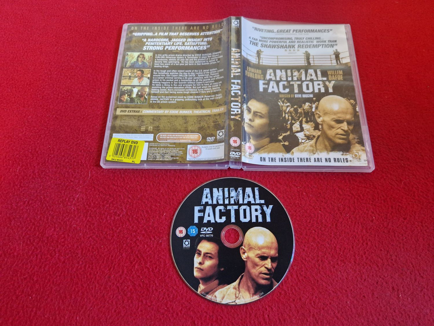 ANIMAL FACTORY DVD