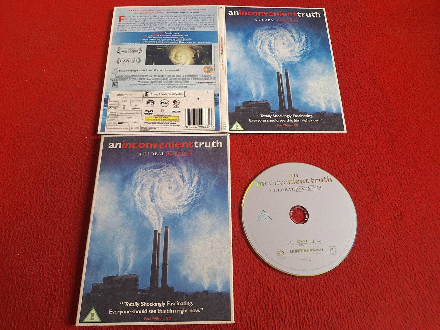 AN INCONVENIENT TRUTH DVD