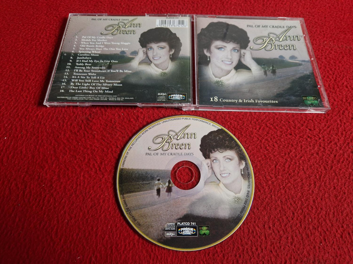 ANN BREEN PAL OF MY CRADLE DAYS CD