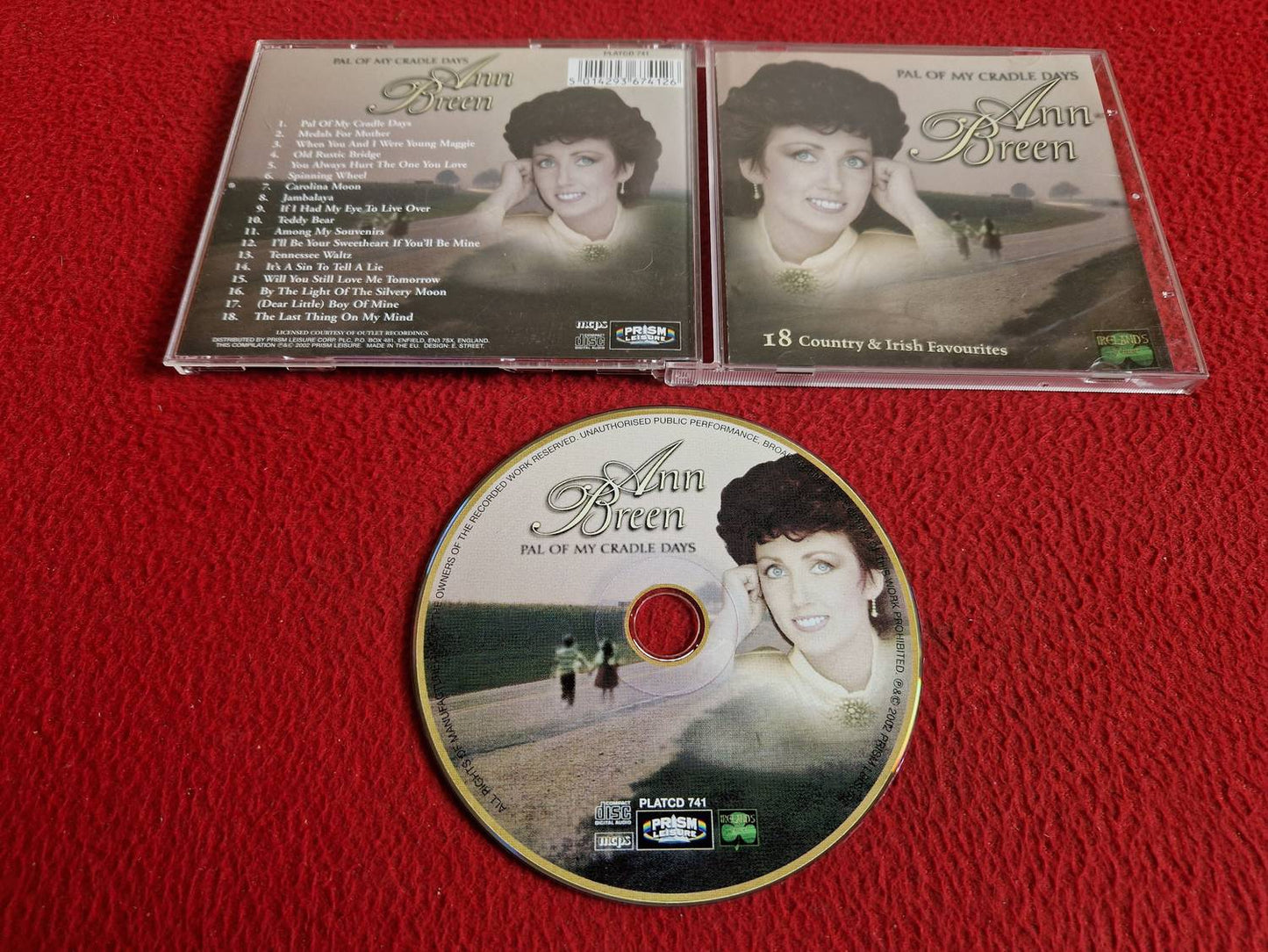 ANN BREEN PAL OF MY CRADLE DAYS CD