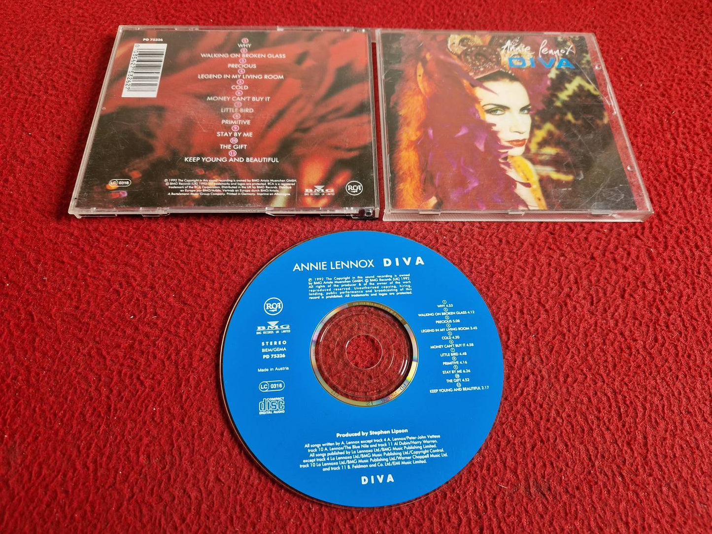ANNIE LENNOX DIVA CD