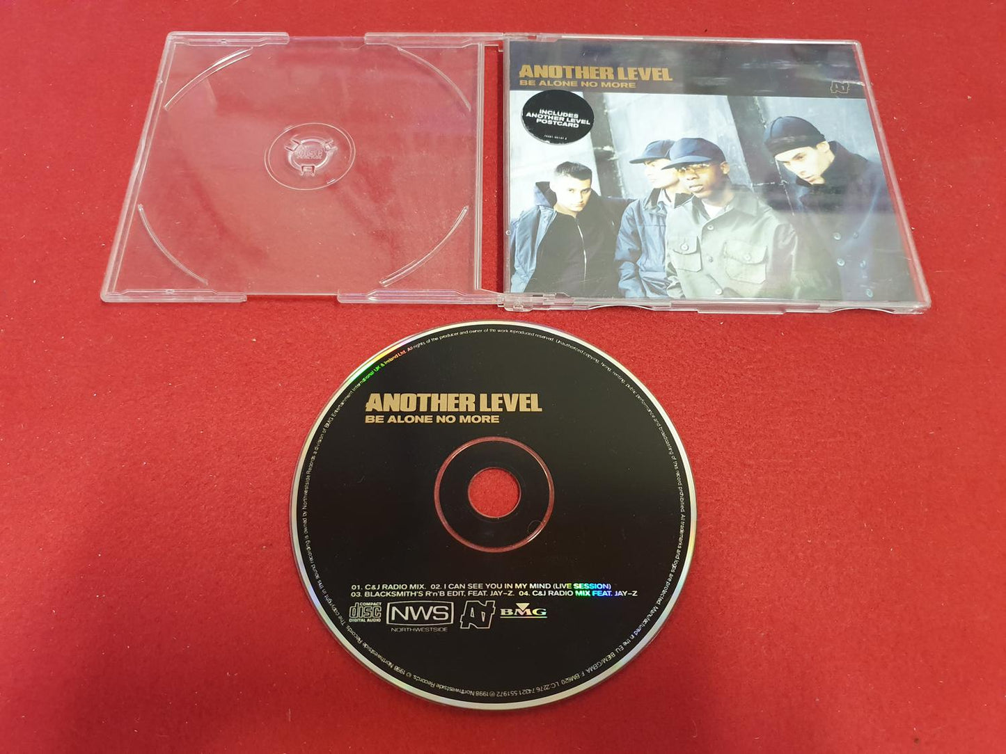 ANOTHER LEVEL BE ALONE NO MORE SINGEL till CD