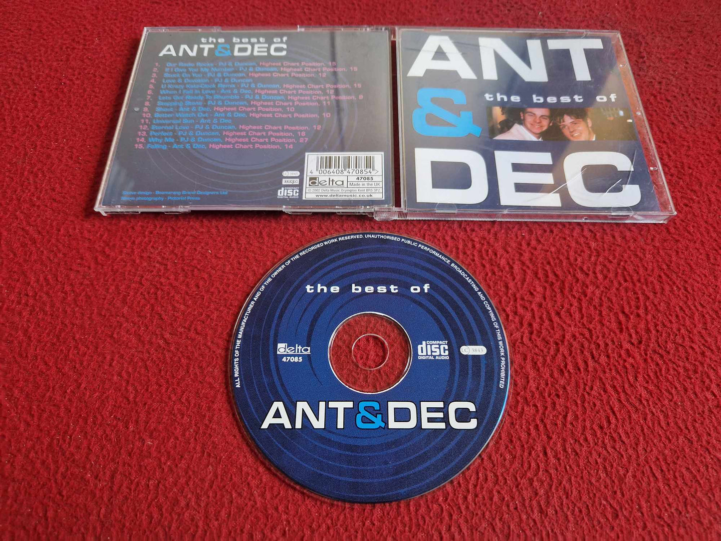ANT & DEC THE BEST OF CD