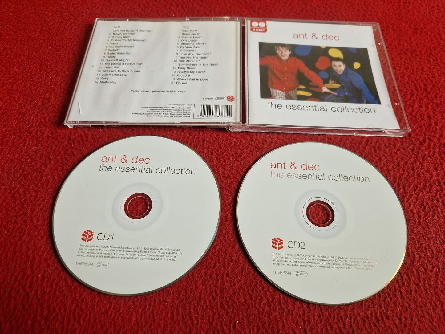 ANT & DEC THE ESSENTIAL COLLECTION CD