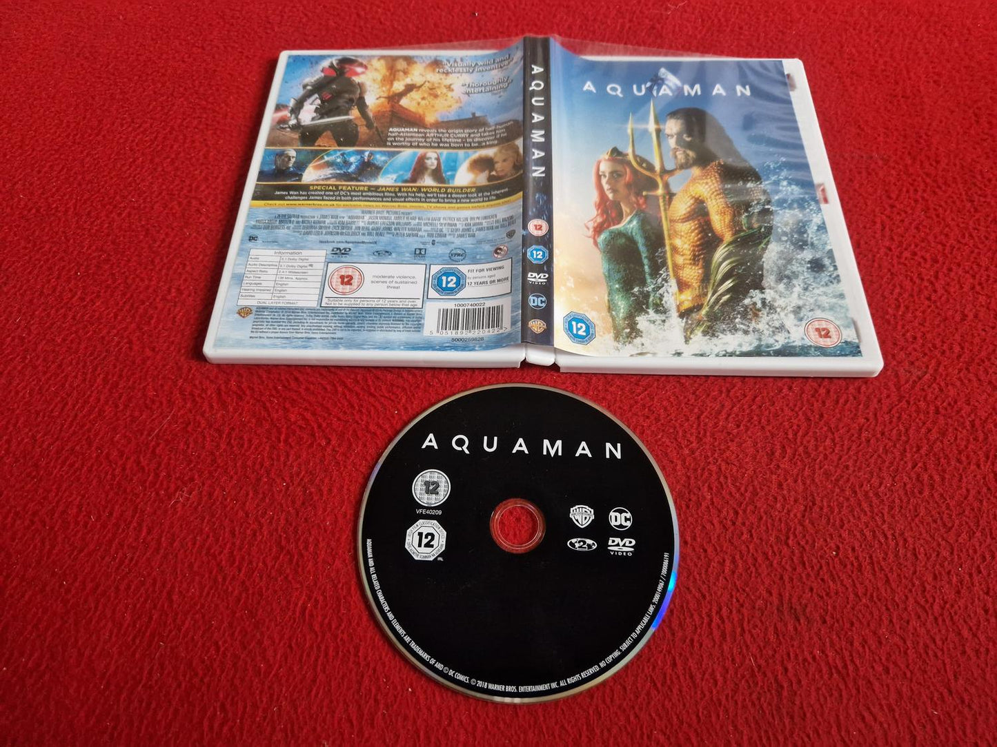 AQUAMAN DVD