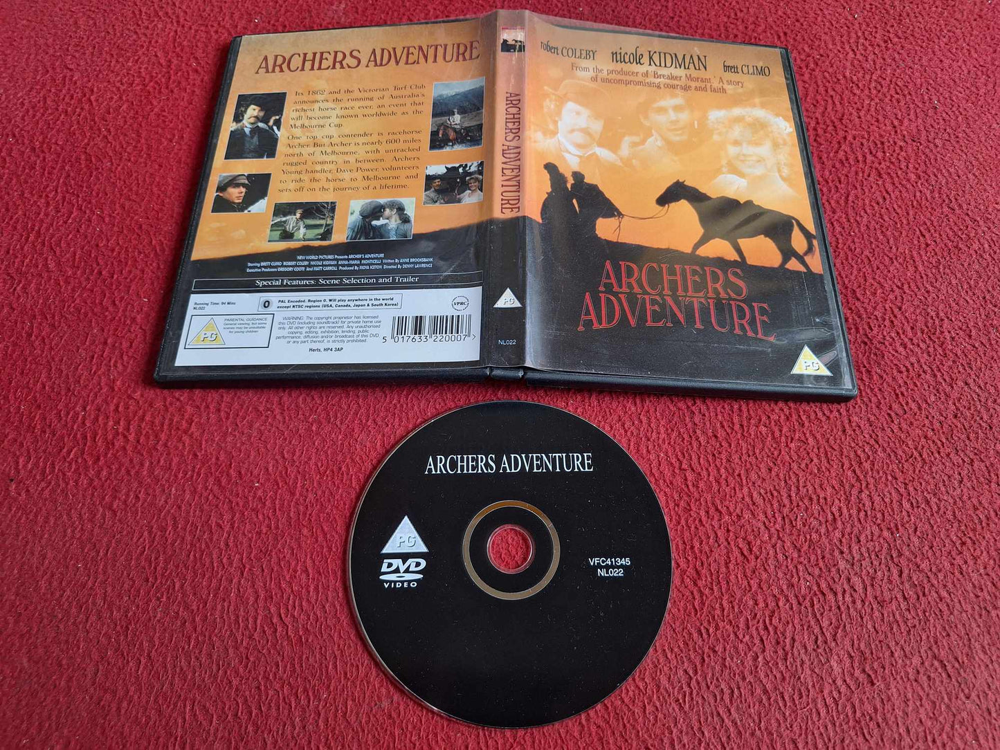 ARCHERS ADVENTURE DVD
