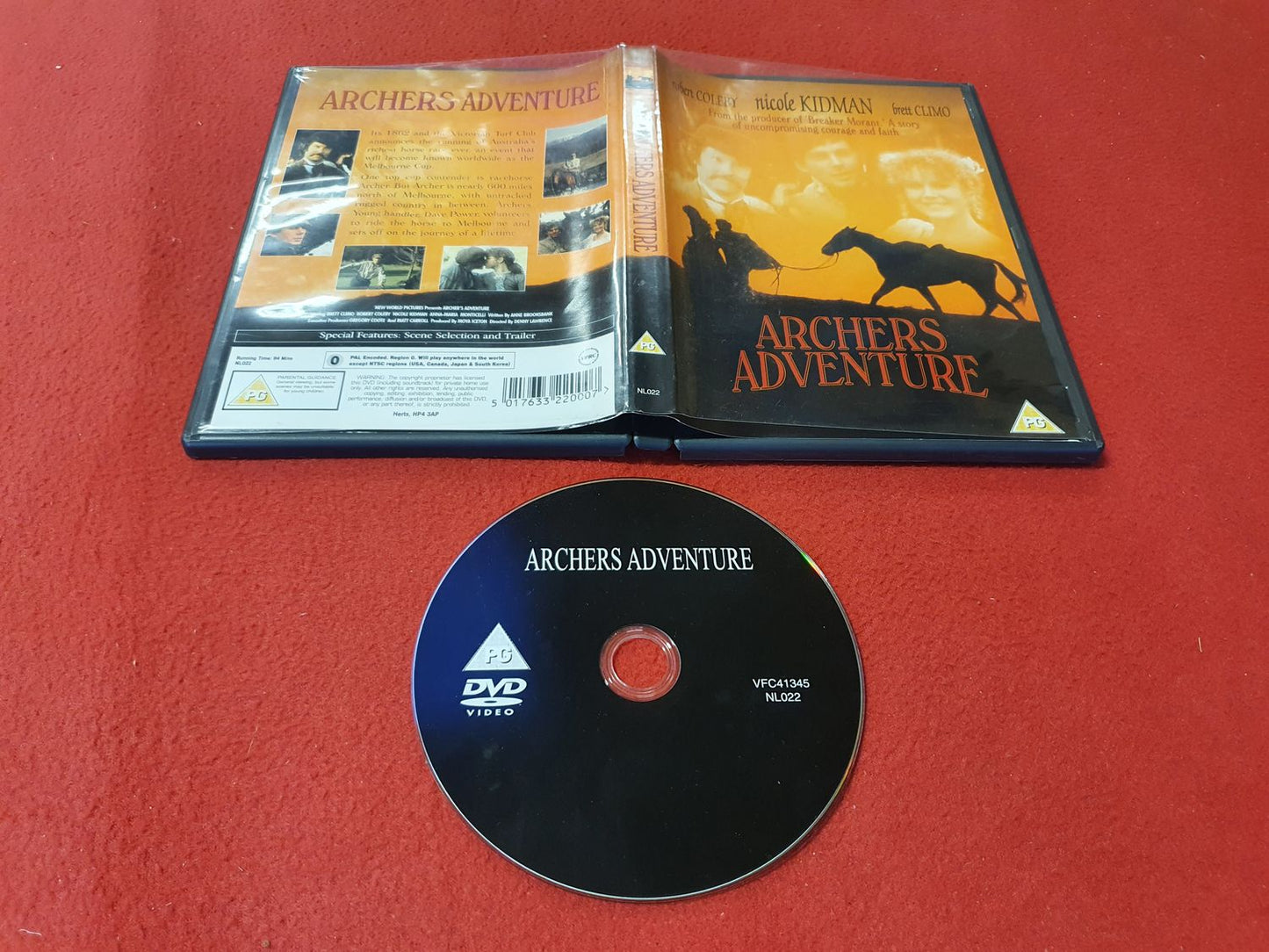 ARCHERS ADVENTURE till DVD