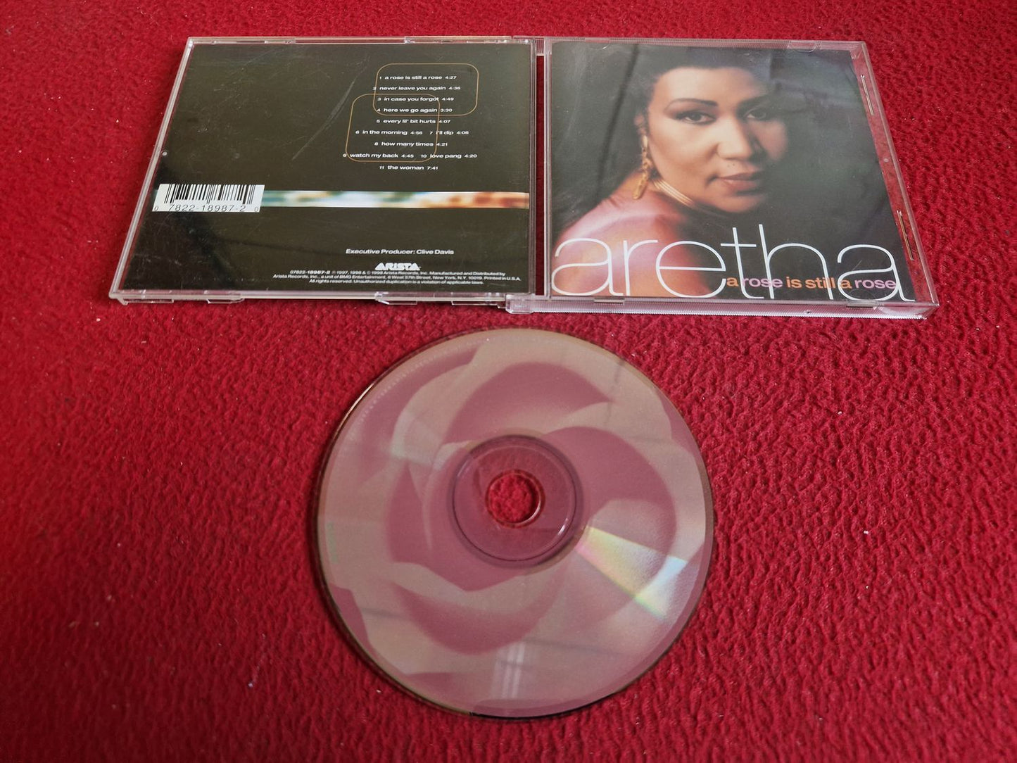 ARETHA FRANKLIN A ROSE IS STILL A ROSE CD