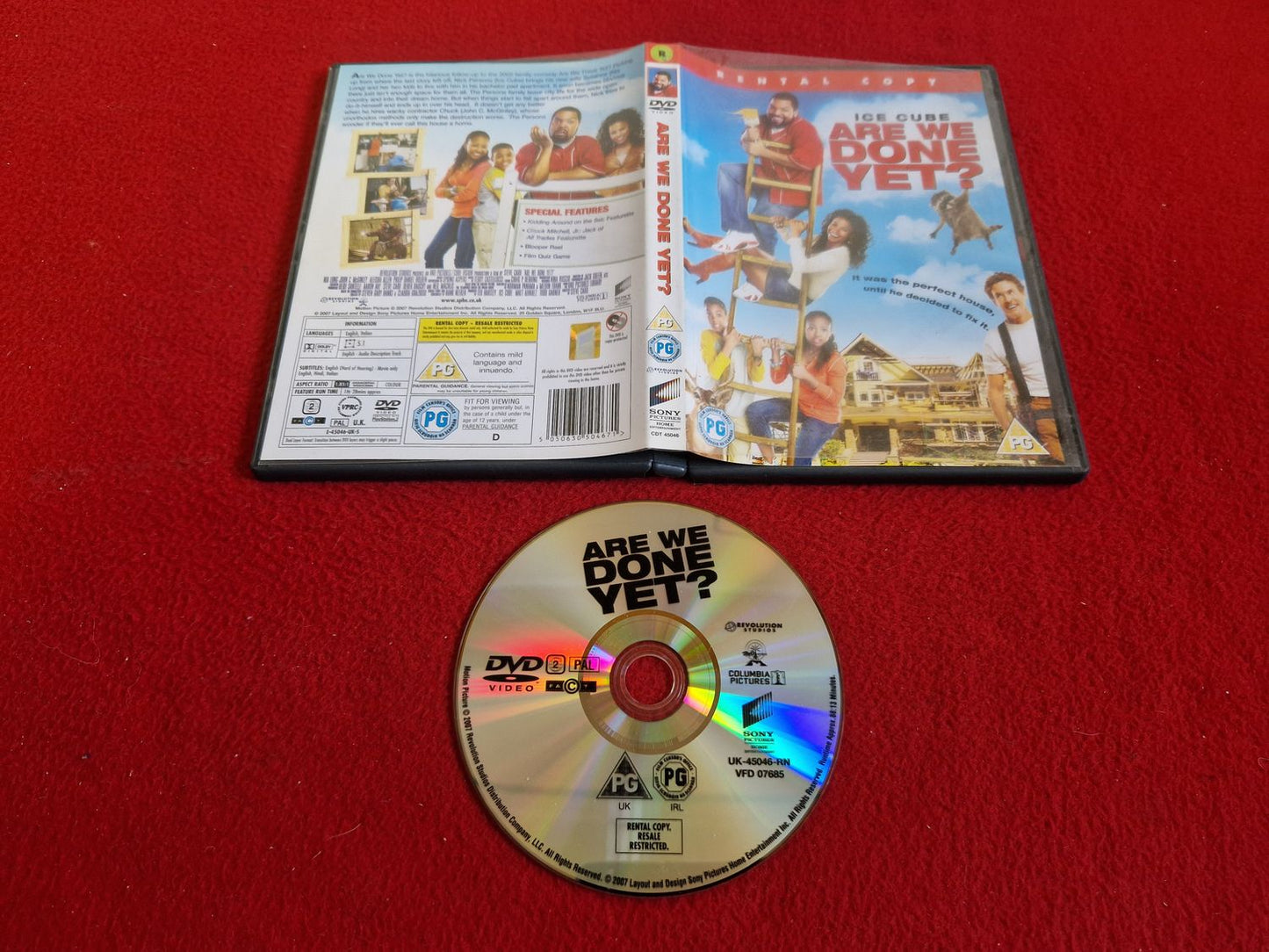 ARE WE DONE YET DVD