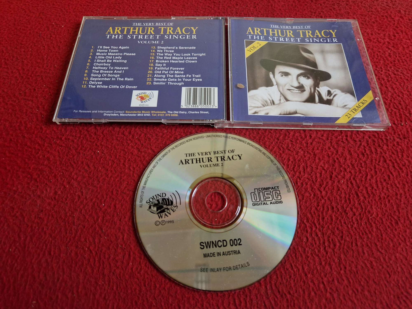 ARTHUR TRACY THE VERY BEST OF - VOLUME 2 CD