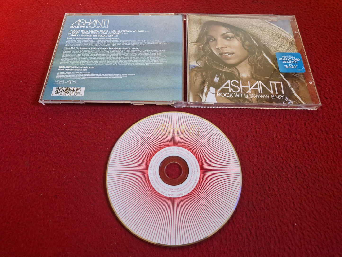 ASHANTI ROCK WIT U (AWWW BABY) CD