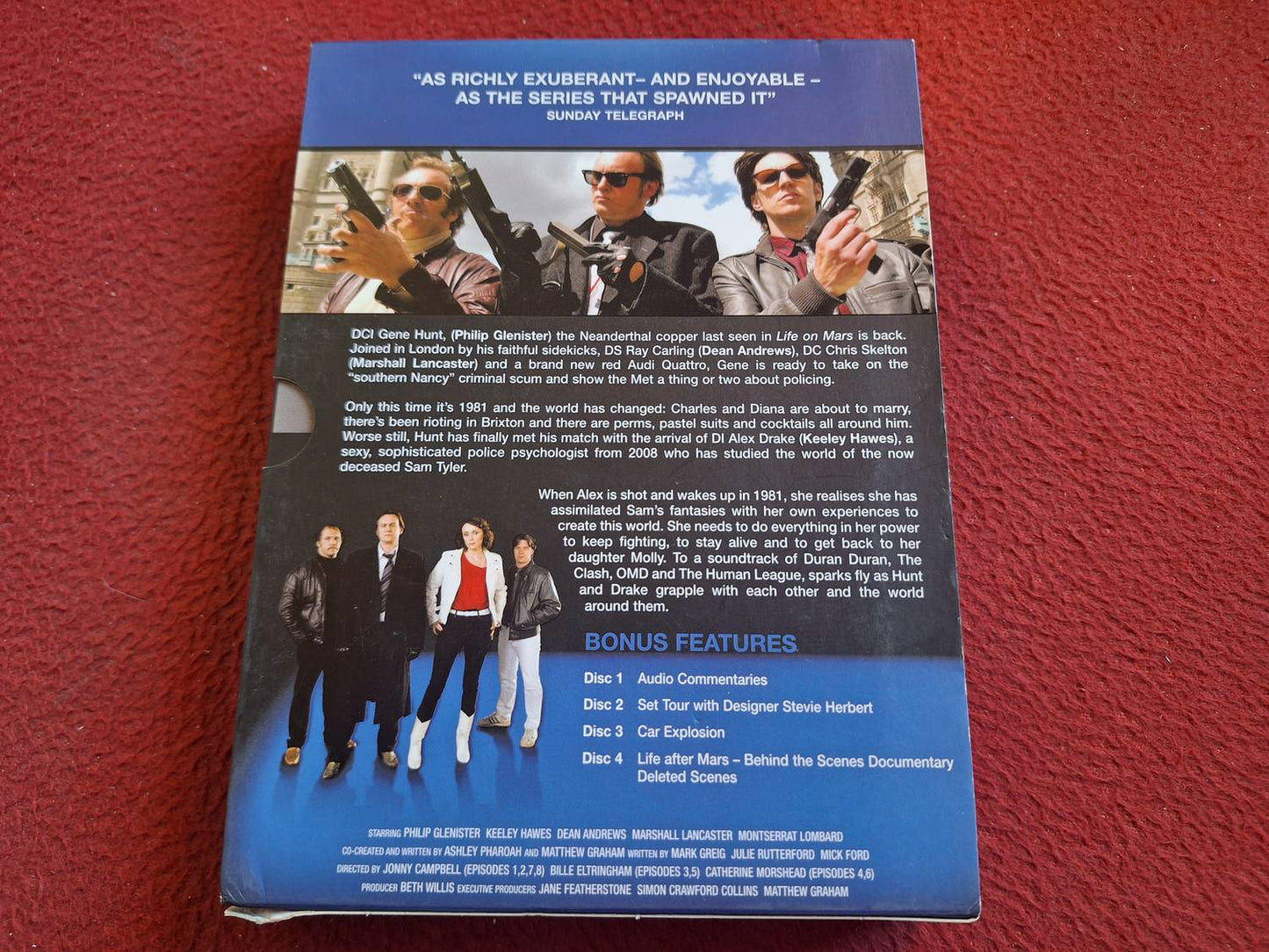 ASHES TO ASHES SERIES 1 BOX DVD