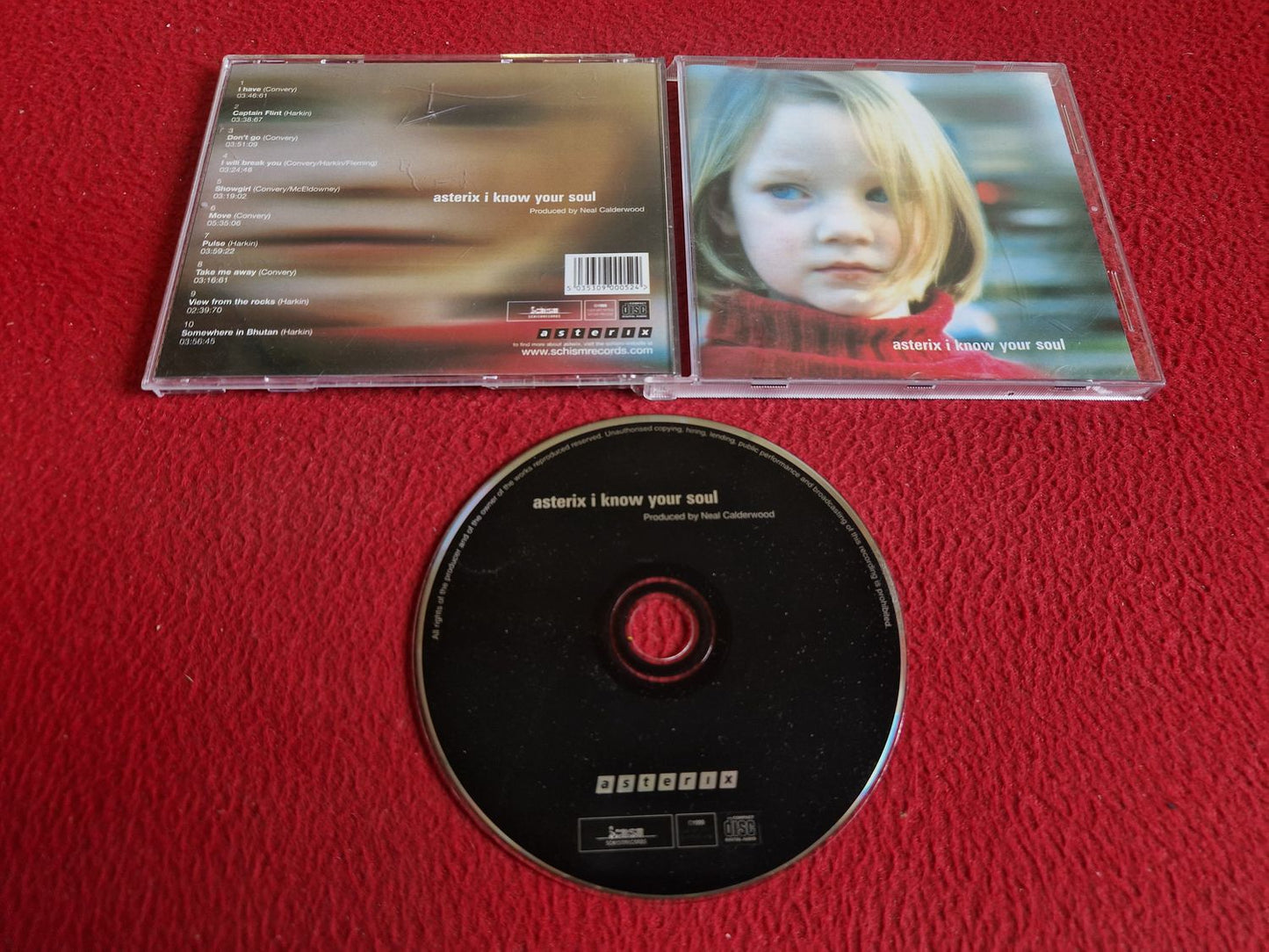 ASTERIX I KNOW YOUR SOUL CD