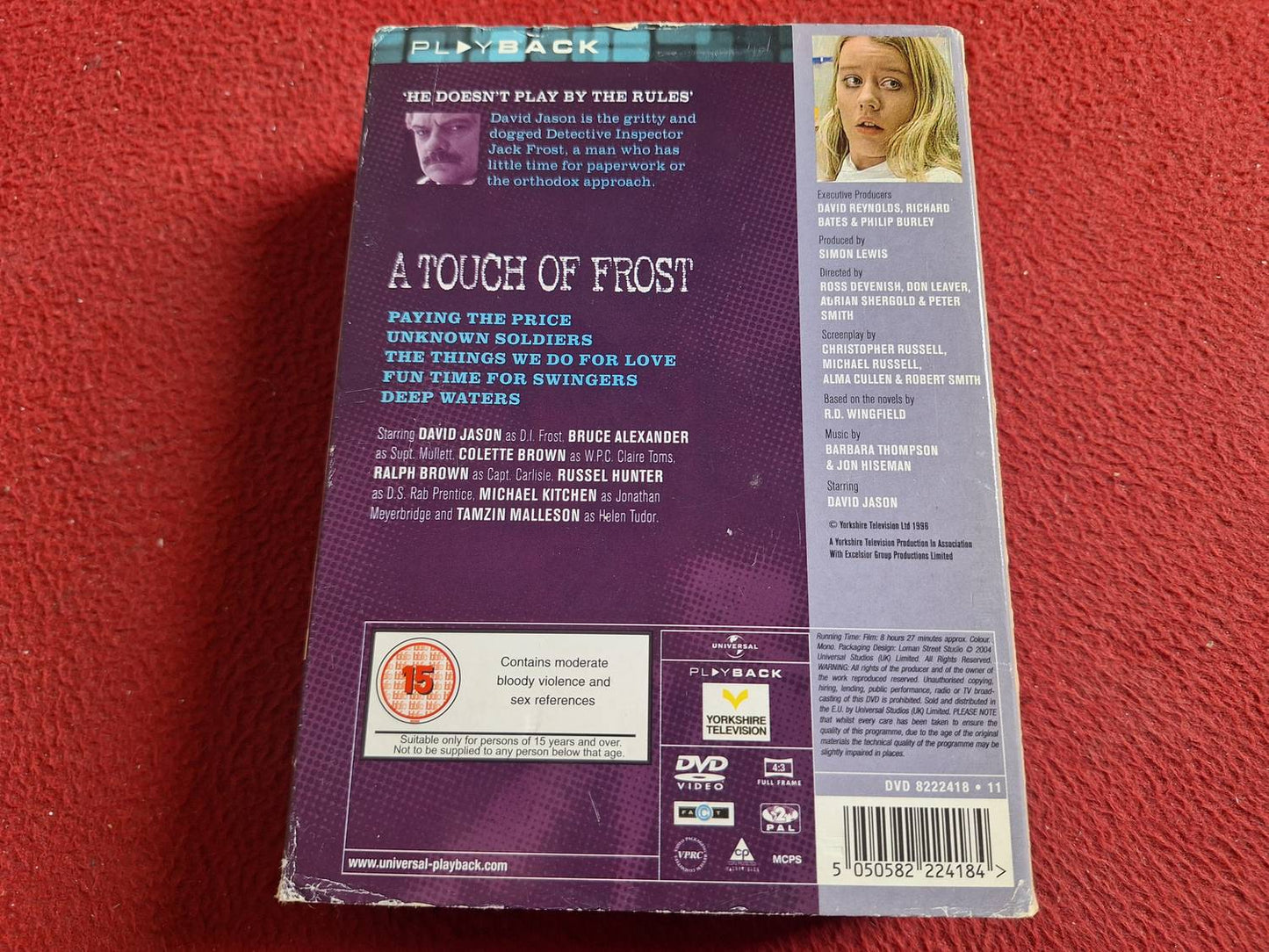 A TOUCH OF FROST SERIES 4 BOX DVD