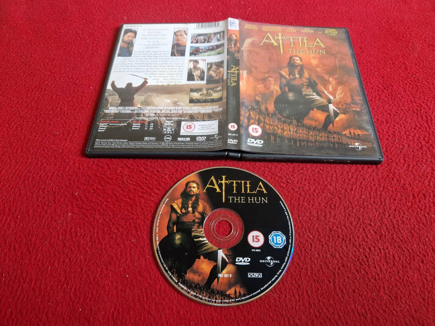 ATTILA THE HUN DVD