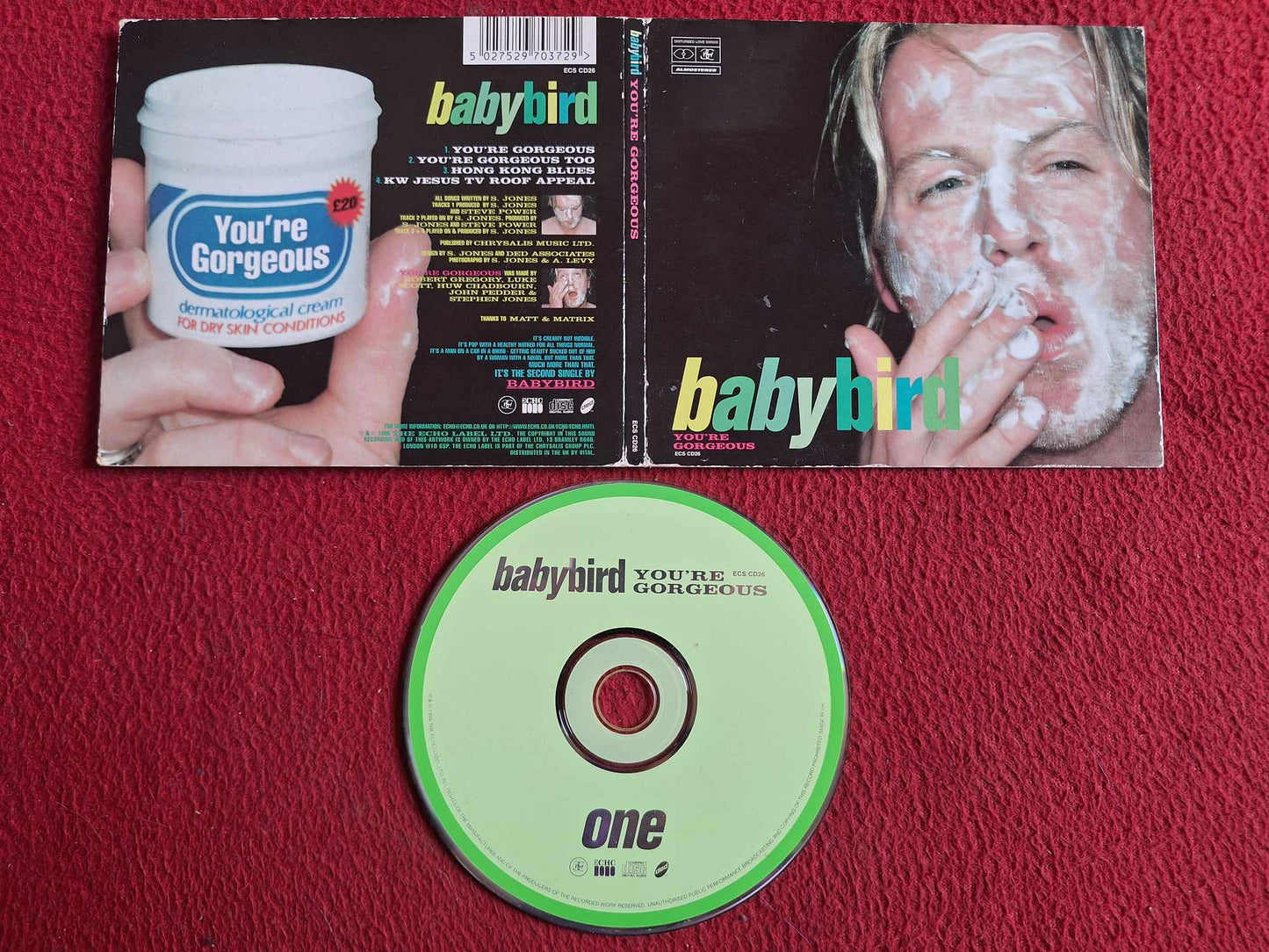 BABYBIRD YOU'RE GORGEOUS CD