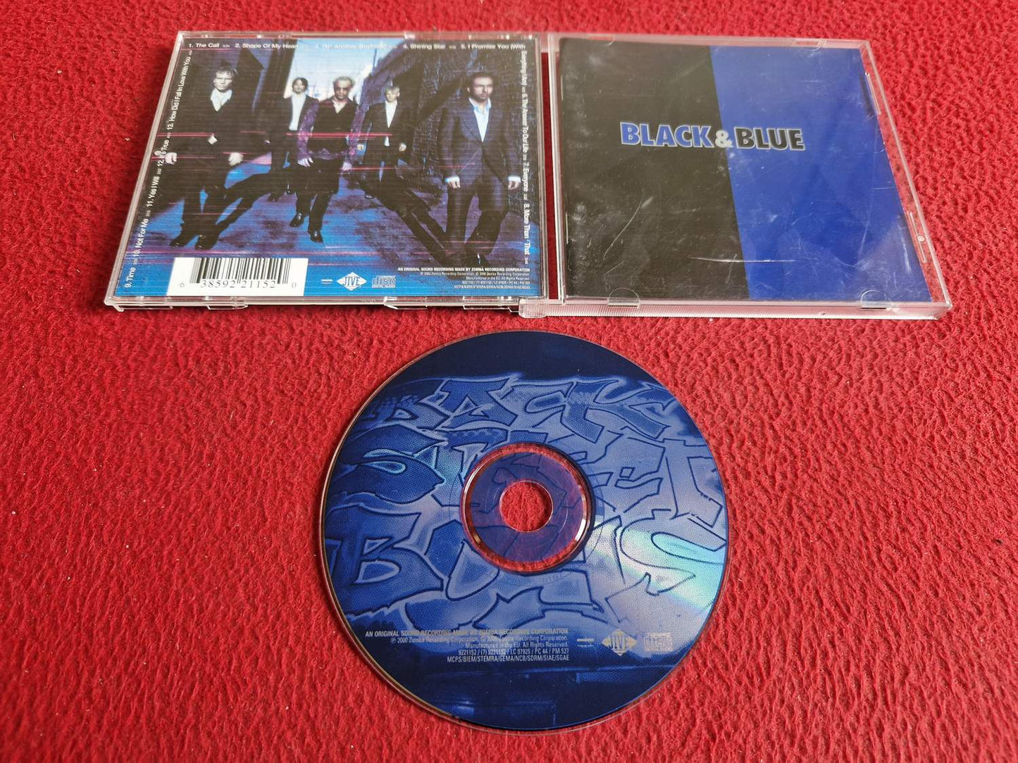 BACKSTREET BOYS BLACK & BLUE CD