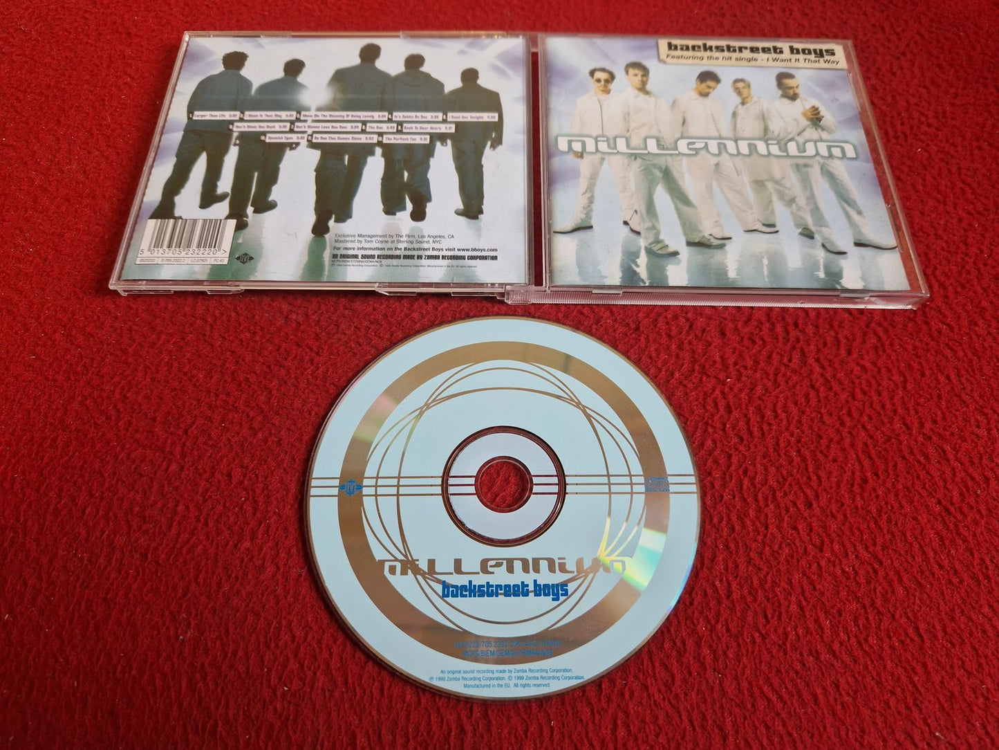 BACKSTREET BOYS MILLENNIUM CD