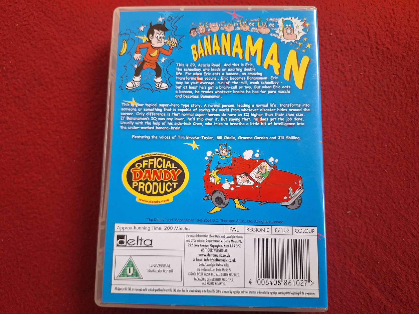 BANANAMAN THE ULTIMATE COLLECTION BOX DVD
