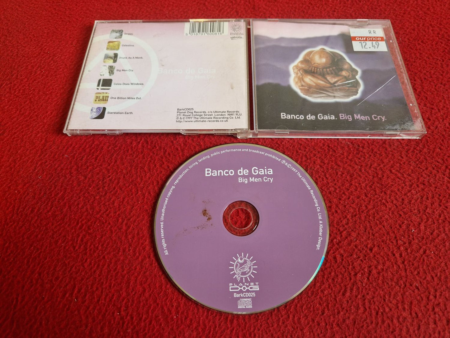 BANCO DE GAIA BIG MEN CRY CD