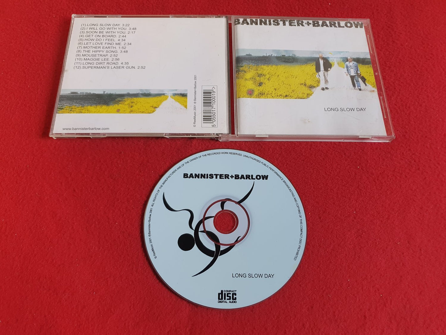 BANNISTER + BARLOW LONG SLOW DAY till CD