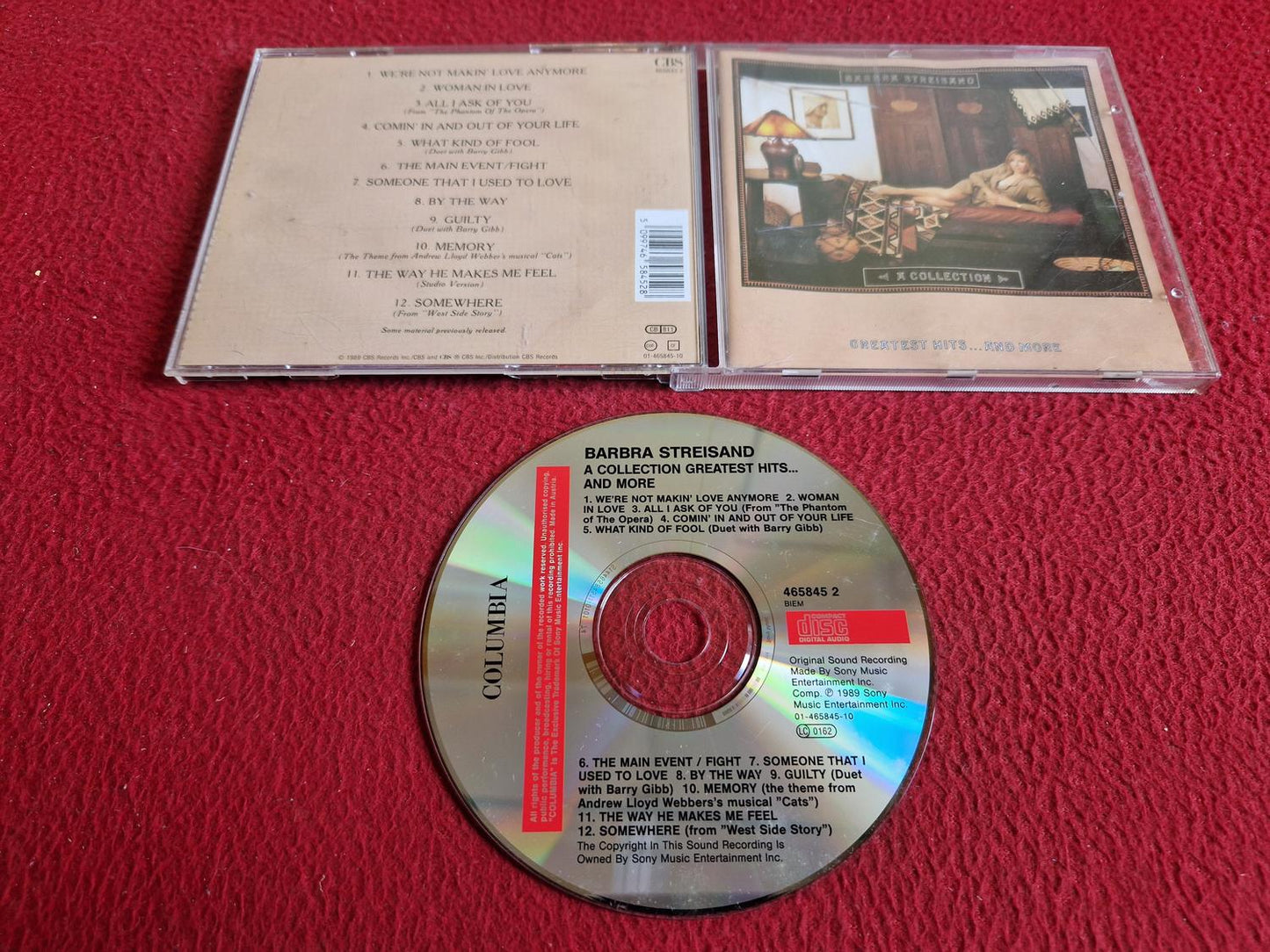 BARBRA STREISAND A COLLECTION GREATEST HITS... AND MORE CD