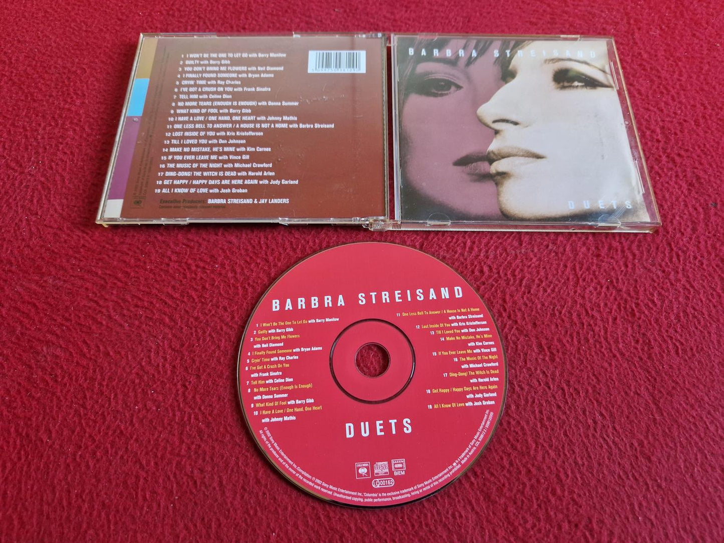 BARBRA STREISAND DUETS CD