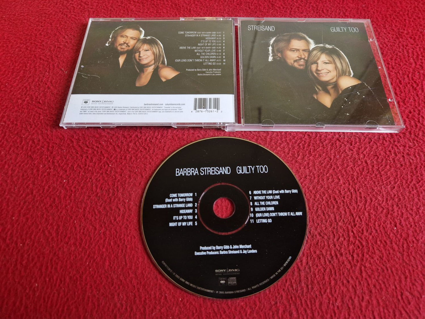 BARBRA STREISAND GUILTY TOO CD