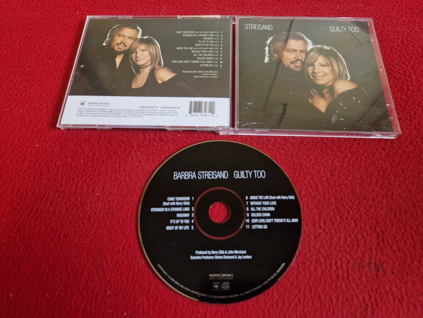 BARBRA STREISAND GUILTY TOO CD