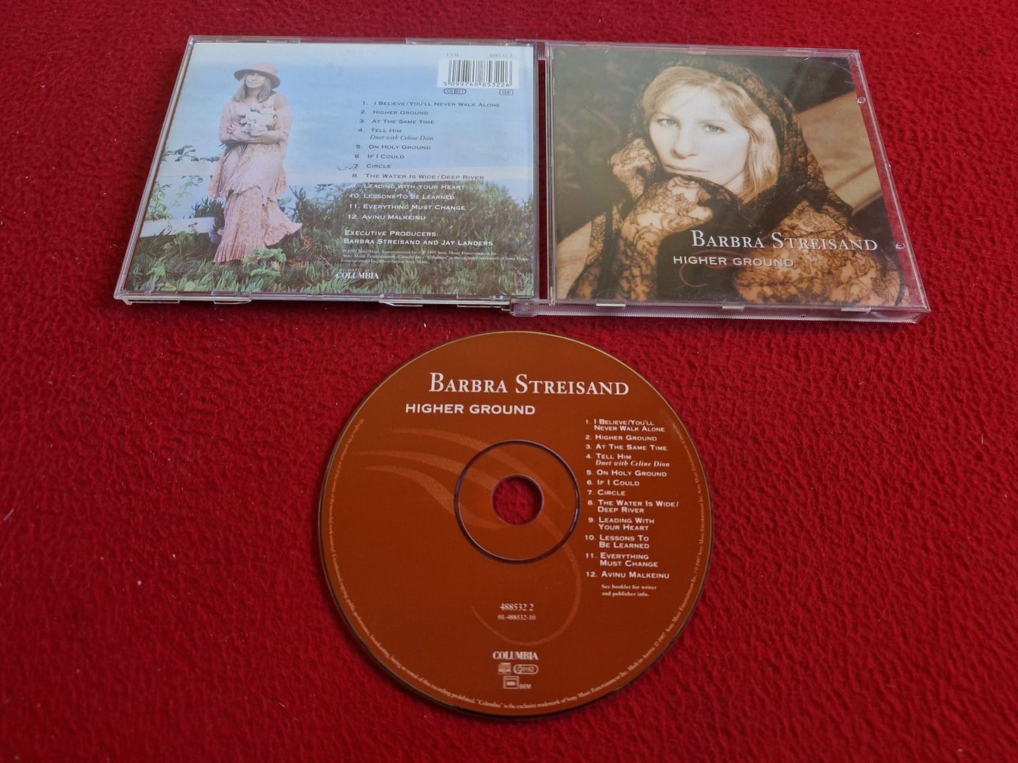 BARBRA STREISAND HIGHER GROUND CD