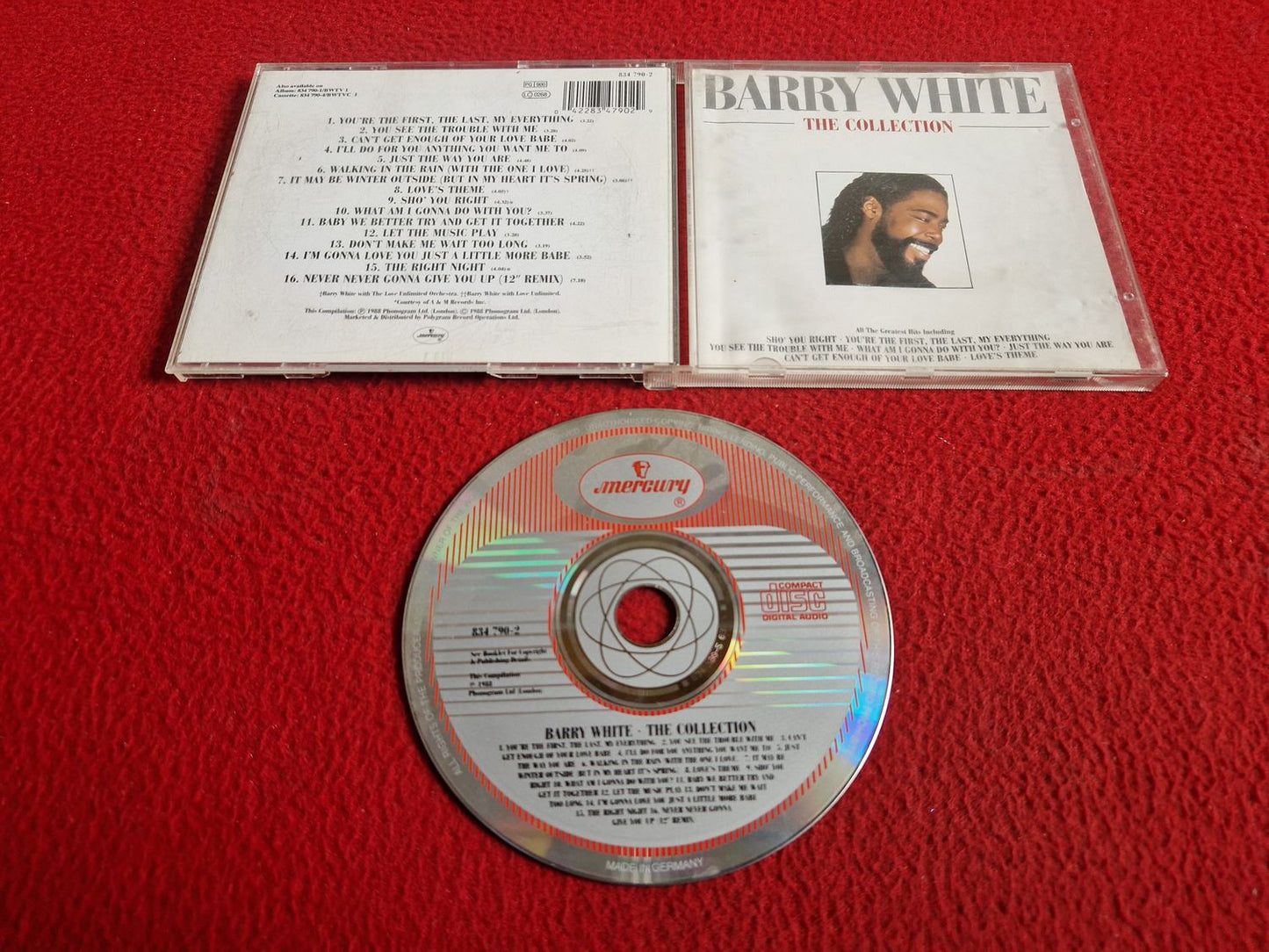 BARRY WHITE THE COLLECTION CD