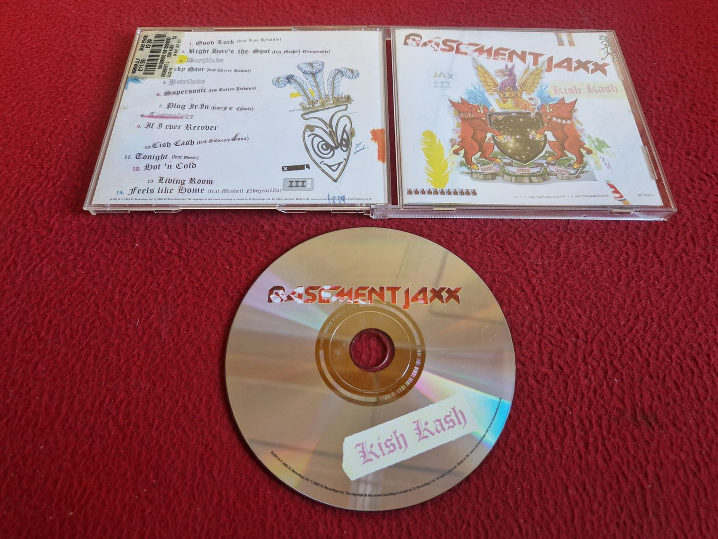 BASEMENT JAXX KISH KASH CD