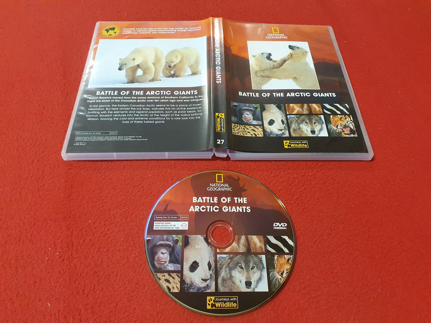 BATTLE OF THE ARCTIC GIANTS till DVD