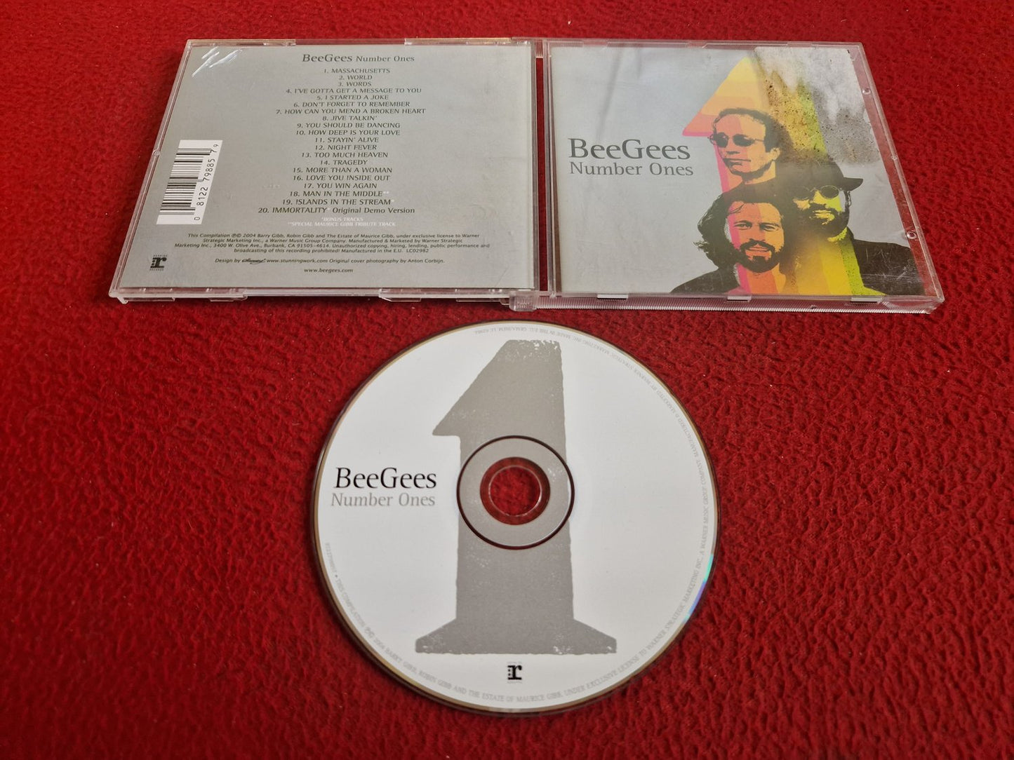 BEE GEES NUMBER ONES CD