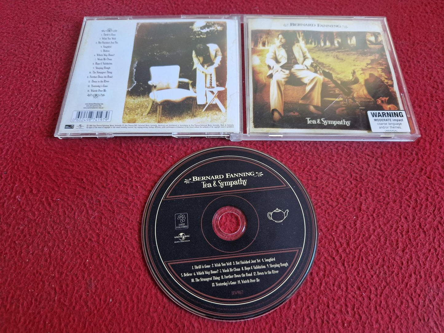 BERNARD FANNING TEA & SYMPATHY CD