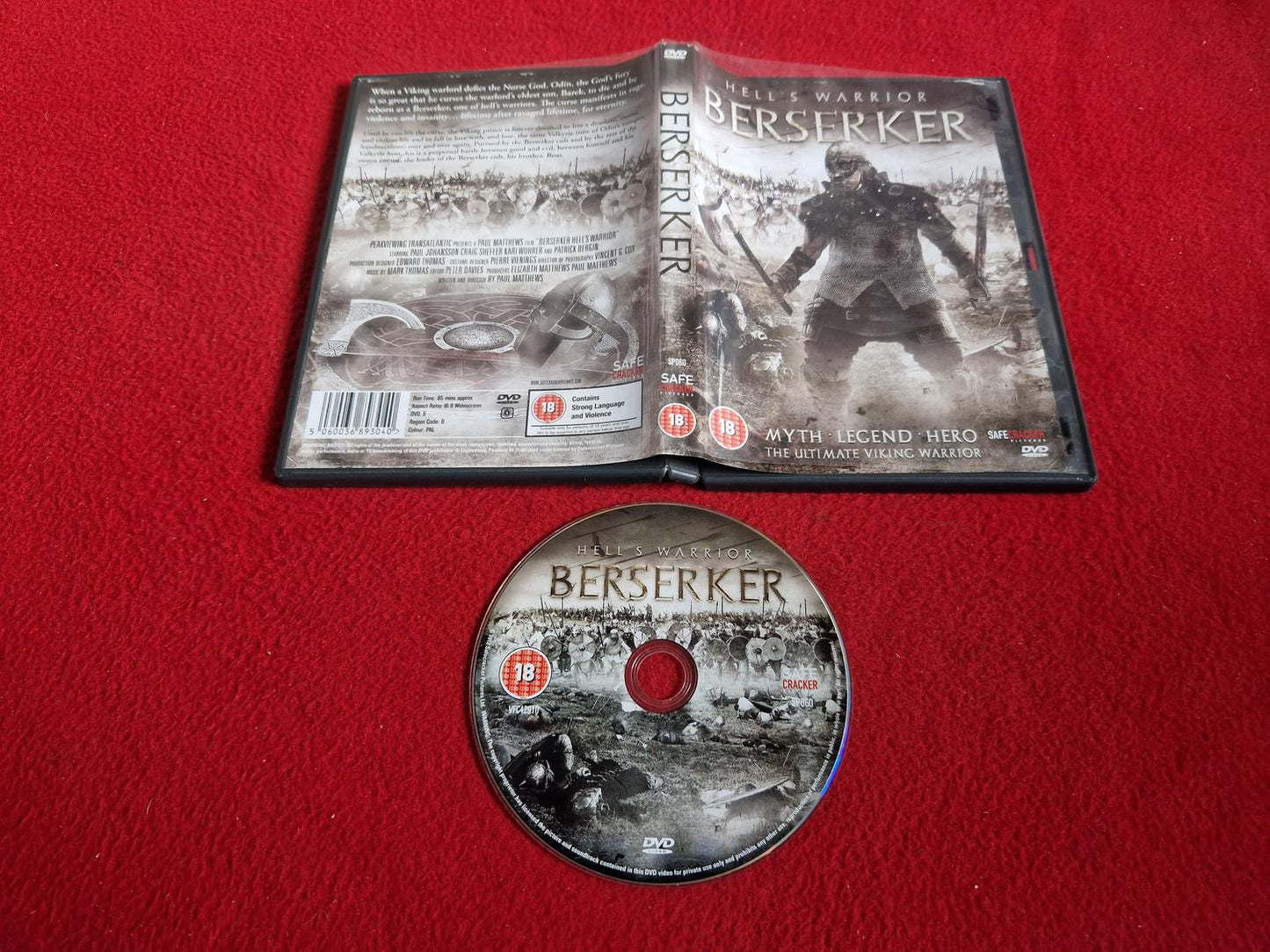 BERSERKER DVD