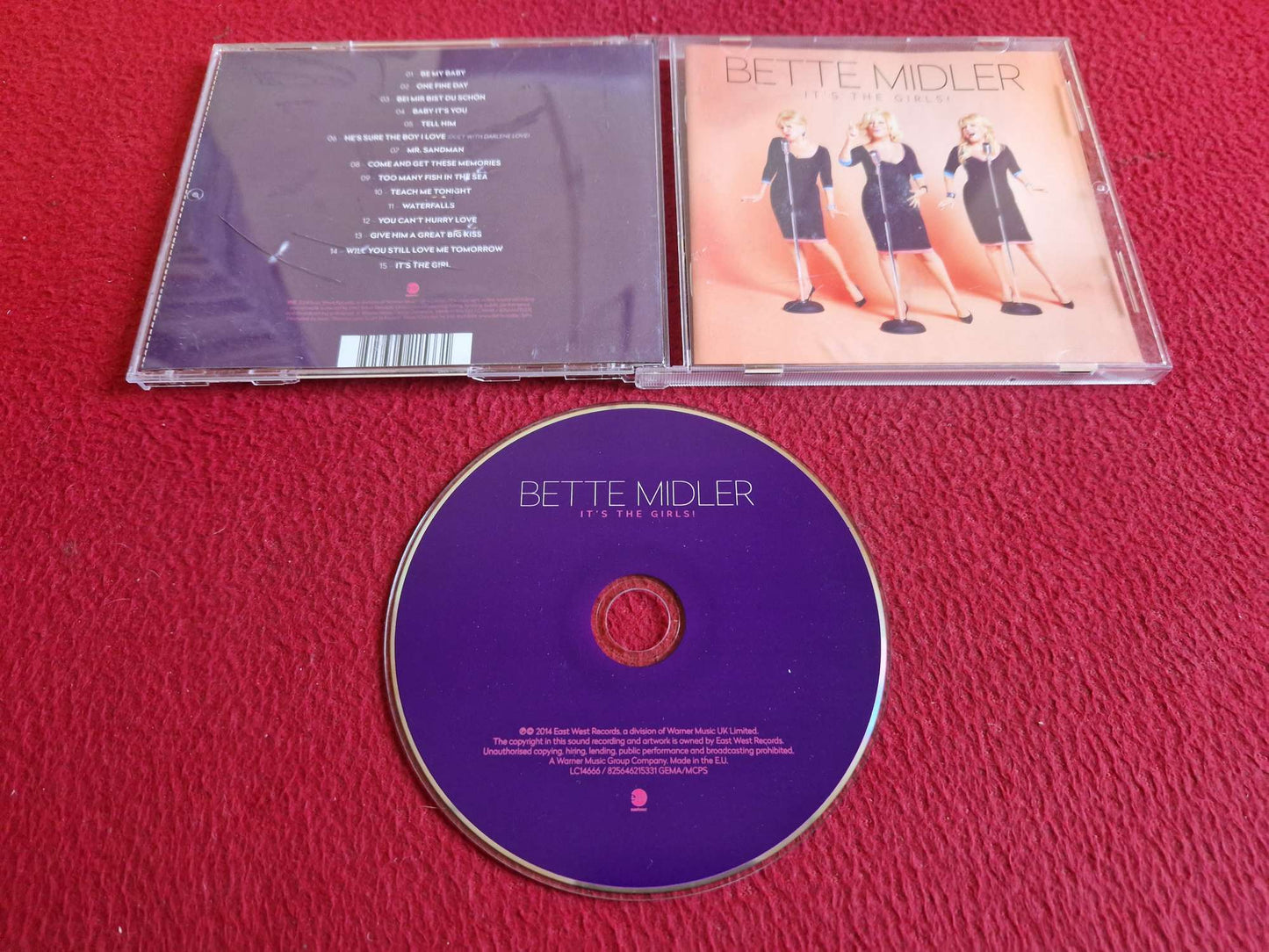 BETTE MIDLER IT'S THE GIRLS! CD