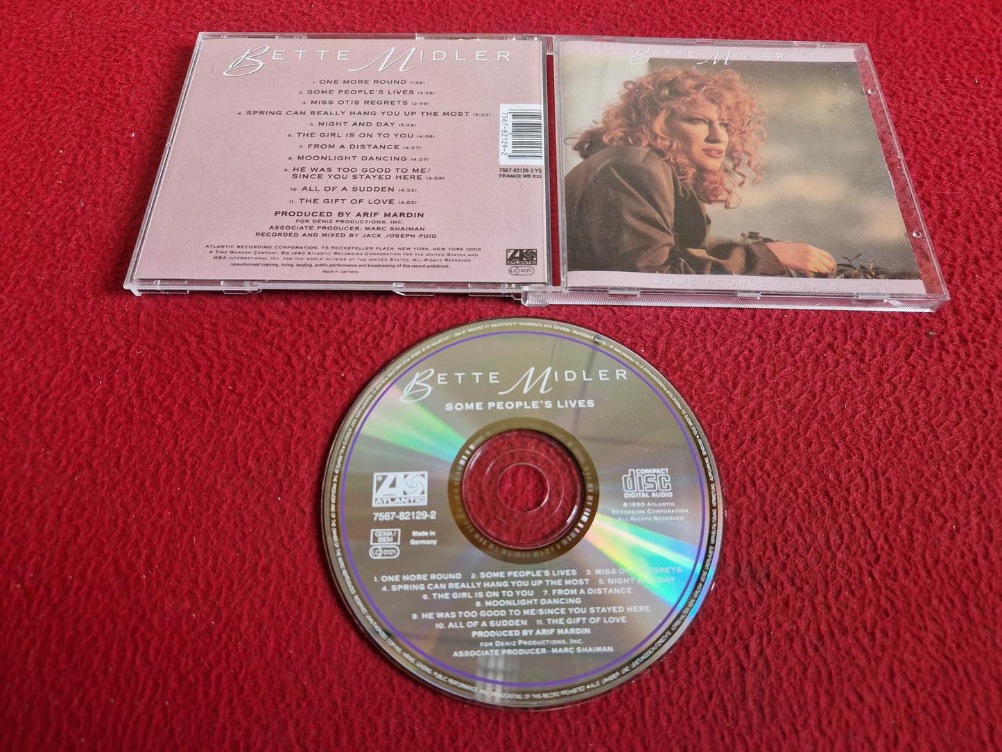 BETTE MIDLER SOME PEOPLE'S LIVES CD