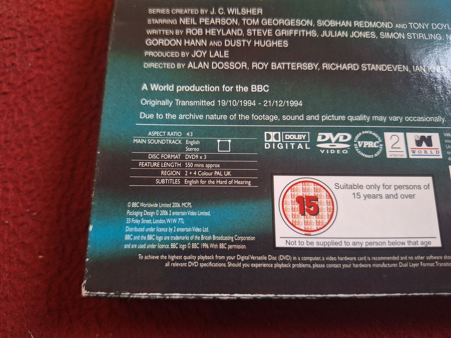 BETWEEN THE LINES SERIES 3 FINAL SERIES BOX DVD