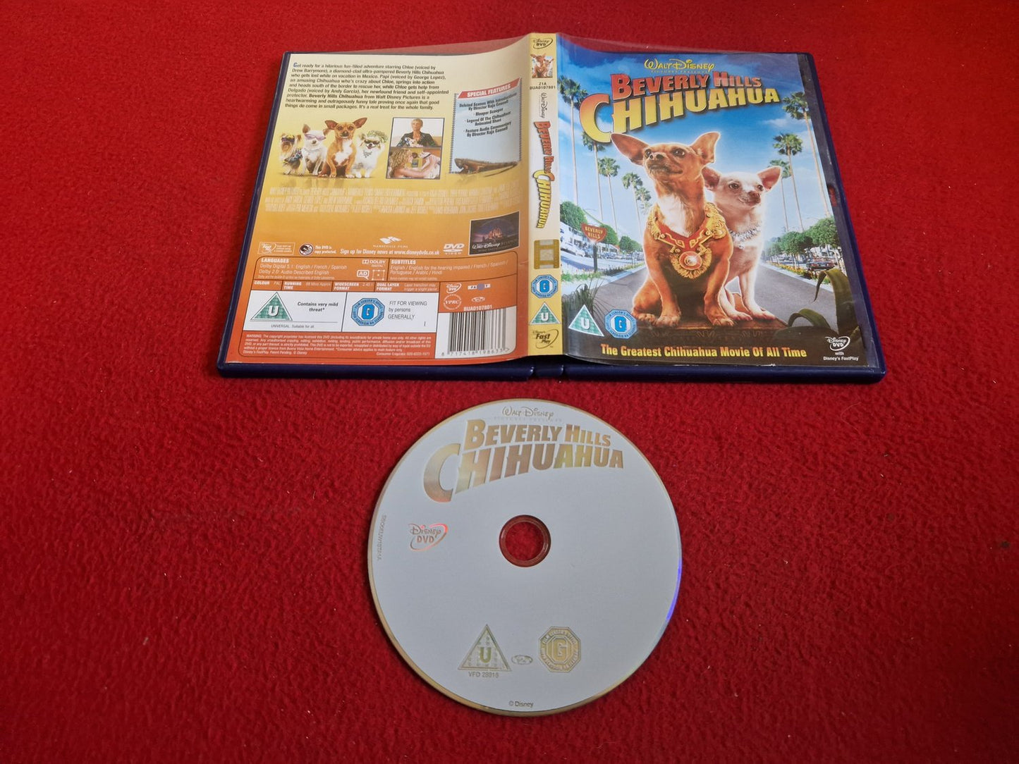 BEVERLY HILLS CHIHUAHUA DVD