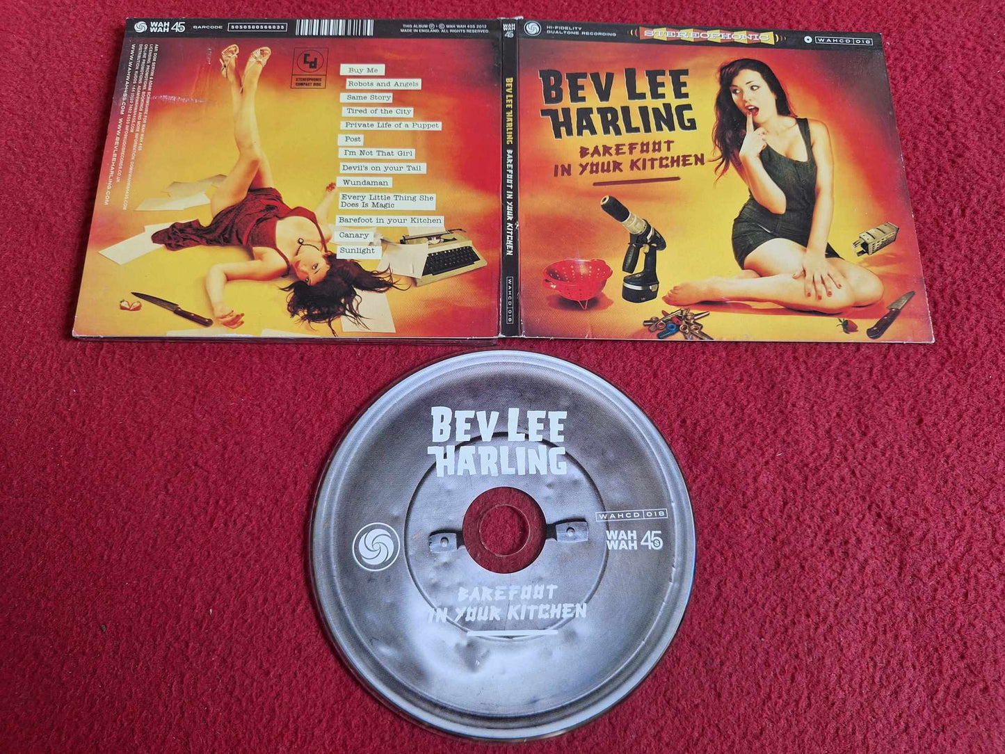 BEV LEE HABLING BAREFOOT IN YOUR KITCHEN CD
