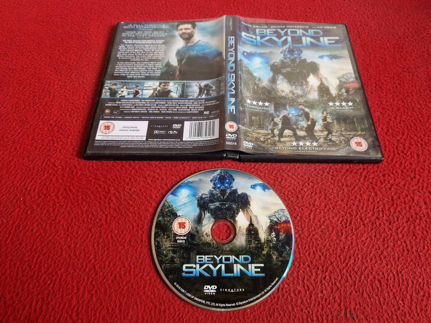 BEYOND SKYLINE DVD